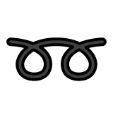 Doppelschleife - OpenMoji