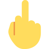 Mittelfinger - Twitter / X