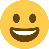 Grinsendes Gesicht - Twitter / X