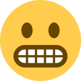 Grimassen schneidendes Gesicht - Twitter / X