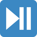 Wiedergabe oder Pause - Twitter / X