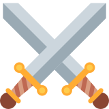 Gekreuzte Schwerter - Twitter / X