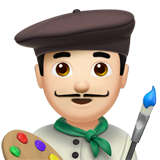 Künstler: helle Hautfarbe