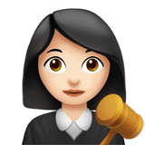 Richterin: helle Hautfarbe