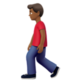 Fußgänger: mitteldunkle Hautfarbe