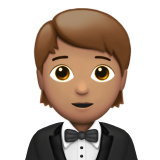 Person im Smoking: mittlere Hautfarbe