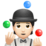 Jongleur(in): helle Hautfarbe