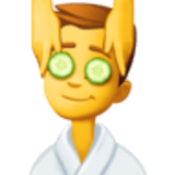 Mann, der eine Kopfmassage bekommt - Facebook