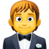 Person im Smoking - Facebook