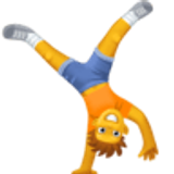 Rad schlagende Person - Facebook