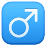 Männersymbol - Facebook