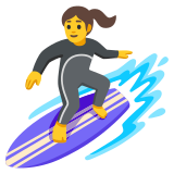 Surferin - Noto Color Emoji