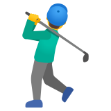 Golfer - Noto Color Emoji