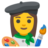 Künstlerin - Noto Color Emoji