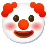 Clown-Gesicht - Noto Color Emoji
