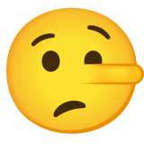 Lügendes Gesicht - Noto Color Emoji