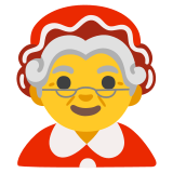 Weihnachtsfrau - Noto Color Emoji