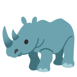 Nashorn - Noto Color Emoji