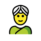 Frau mit Turban - OpenMoji