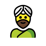Mann mit Turban - OpenMoji