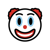 Clown-Gesicht - OpenMoji