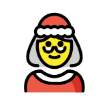 Weihnachtsfrau - OpenMoji