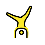 Rad schlagende Person - OpenMoji