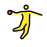 Handballspieler(in) - OpenMoji