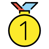 Goldmedaille - OpenMoji