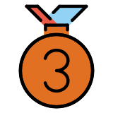 Bronzemedaille - OpenMoji