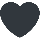 Schwarzes Herz - Twitter / X