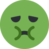 Würgendes Gesicht - Twitter / X