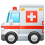 Krankenwagen Emoji U+1F691 Krankenwagen Emoji U+1F691