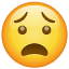 Angst Emoji U+1F627 Angst Emoji U+1F627