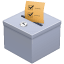 Wahlurne Emoji U+1F5F3 Wahlurne Emoji U+1F5F3