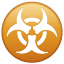 Biogefährdung Symbol U+2623 Biogefährdung Symbol U+2623