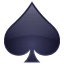 Schwarzes Pik Emoji U+2660 Schwarzes Pik Emoji U+2660