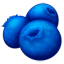 Blaubeere Smiley U+1FAD0 Blaubeere Smiley U+1FAD0