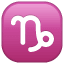 Steinbock Emoji U+2651 Steinbock Emoji U+2651