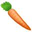 Karotte Emoji U+1F955 Karotte Emoji U+1F955