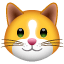 Katzengesicht U+1F431 Katzengesicht U+1F431