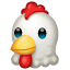 Hühnergesicht Emoji U+1F414 Hühnergesicht Emoji U+1F414