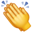 Klatschende Hände Emoji U+1F44F Klatschende Hände Emoji U+1F44F