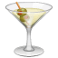 Cocktailglas Emoji U+1F378 Cocktailglas Emoji U+1F378