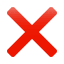 Rotes Kreuz Emoji U+274C Rotes Kreuz Emoji U+274C