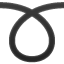 Gewellte Schleife Emoji U+27B0 Gewellte Schleife Emoji U+27B0