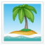 Insel Emoji U+1F3DD Insel Emoji U+1F3DD
