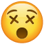 Smiley X Augen Whatsapp U+1F635 Smiley X Augen Whatsapp U+1F635