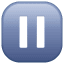 Pausetaste Smiley U+23F8 Pausetaste Smiley U+23F8