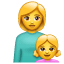 Mutter Tochter Smiley U+1F469 U+1F467 Mutter Tochter Smiley U+1F469 U+1F467